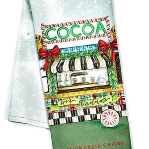 MacKenzie-Childs Cocoa Food Truck Tea Towel